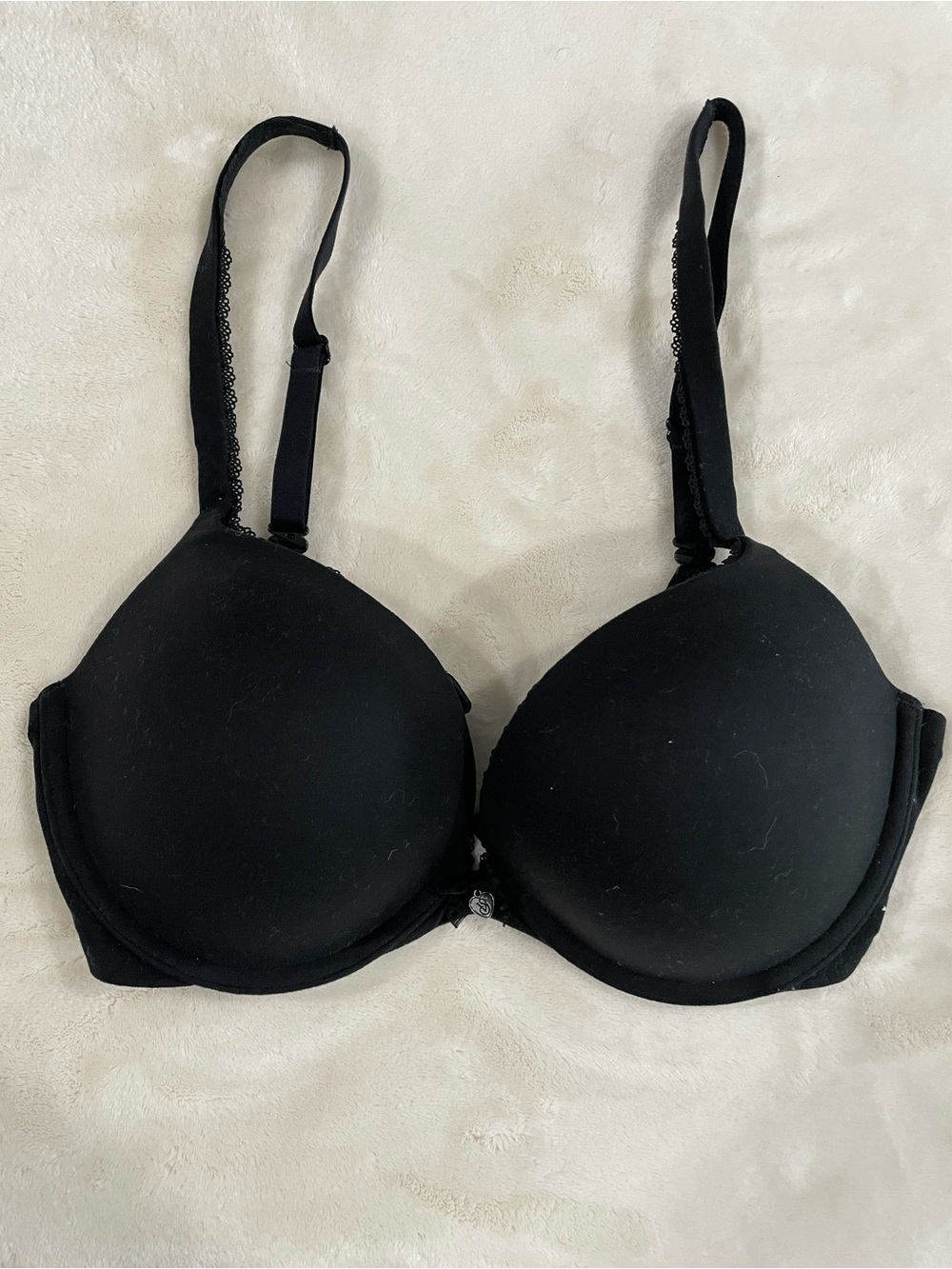 Victorias Secret Body by Victoria Padded Push Up Black Bra (34D)